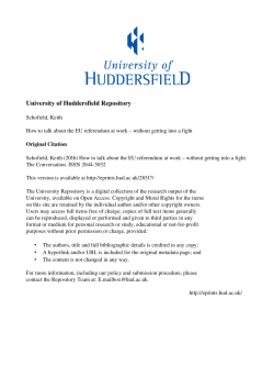 - University of Huddersfield Repository