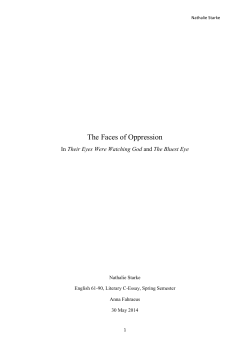 The Faces of Oppression