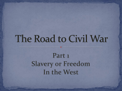 The Road to Civil War