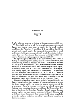Egypt pdf - Biblical Studies.org.uk
