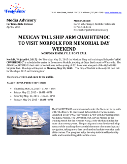 mexican tall ship arm cuauhtemoc to visit norfolk for