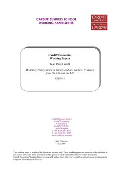 Monetary Policy Rules in Theory and in Practice: Evidence from the