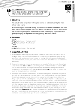 Key Question 11 - Northumberland National Park