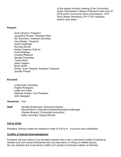 June 2016 - Tri County Community Action