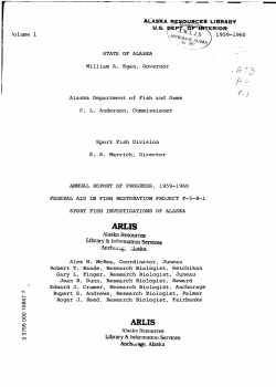 Investigation of Alaska`s public fishing access