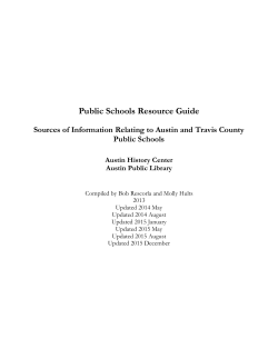 Public Schools Resource Guide