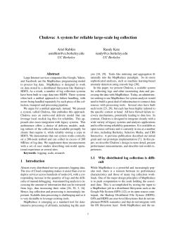 Chukwa: A system for reliable large-scale log collection