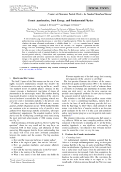 Cosmic Acceleration, Dark Energy, and Fundamental Physics