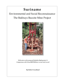 Suriname - The North