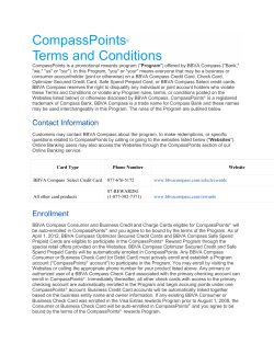 CompassPoints&reg; Terms and Conditions