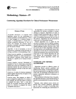 Methodology Matters&mdash;IV