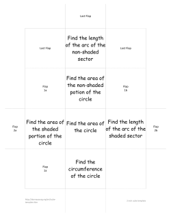 Find the length of the arc of the non