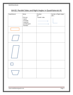 G4-02: Parallel Sides and Right Angles in