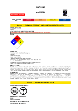 Caffeine - Santa Cruz Biotechnology