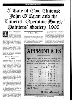 A tale of two unions
