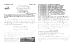 to read Sister Ellen`s December 4, 2016 reflection