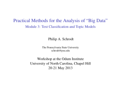 Module 3 - Computational Event Data System