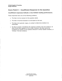 Custom of the Country Scoring rubrics and samples