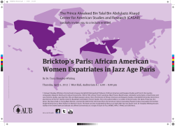 Bricktops Paris - American University of Beirut