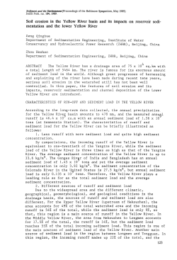 Soil erosion in the Yellow River basin and its