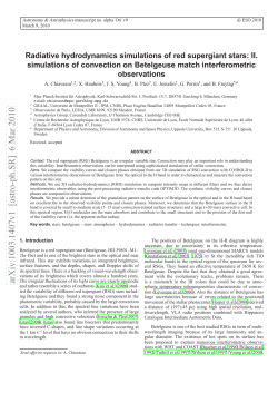 Radiative hydrodynamics simulations of red supergiant stars: II