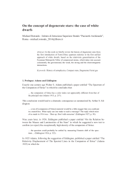 On the concept of degenerate stars: the case of white dwarfs