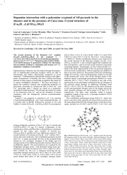 Dopamine interaction with a polyamine cryptand of 1H
