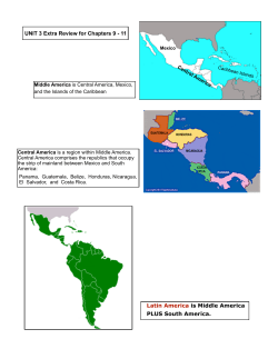 Unit 3 Review Extra Notes - Katy Independent School District