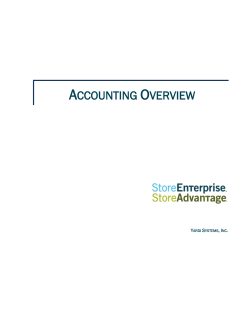 Accounting Overview