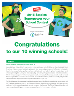 2015 Winners