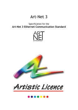 Art-Net 3 - CHAUVET Professional