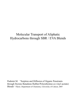Molecular Transport of Aliphatic Hydrocarbons