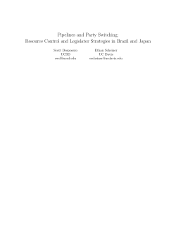 Pipelines and Party Switching: Resource