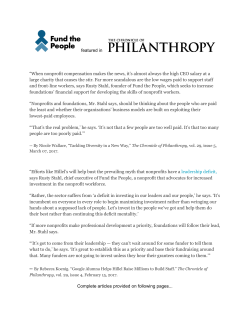 Read More - Fund the People