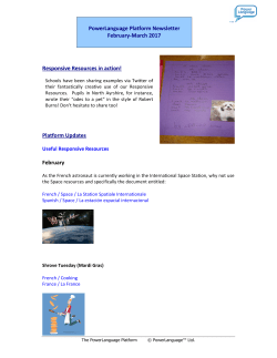 Platform Updates February PowerLanguage Platform Newsletter