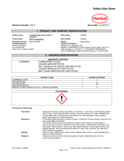 Safety Data Sheet