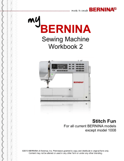 bernina - Blow`s Sew-n-Vac