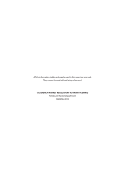 All the information, tables and graphs used in this report are
