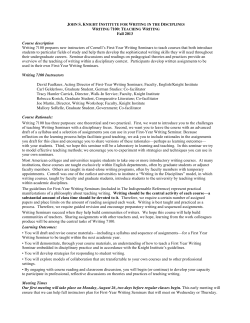 2013 Fall W7100 syllabus