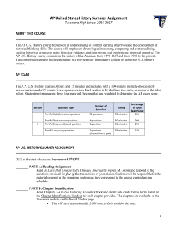 TO PARENTS and STUDENTS: please read and sign below