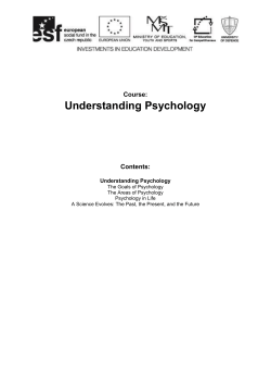 Understanding Psychology