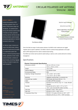 CIRCULAR POLARISED UHF ANTENNA SlimLine - Times-7-logo
