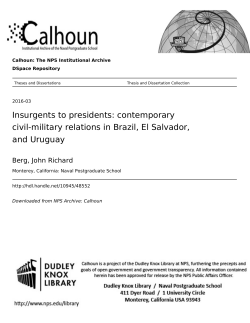 Insurgents to presidents: contemporary civil