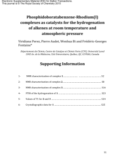Phosphidoboratabenzene-Rhodium(I)