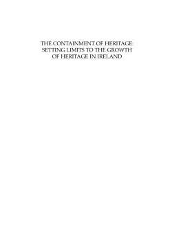 The Containment of Heritage