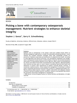 Picking a bone with contemporary osteoporosis management