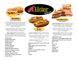 Breakfast Subs Sandwiches
