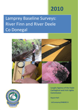 2010 Lamprey Baseline Surveys