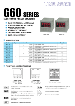 Catalog - Line Seiki Co., Ltd.