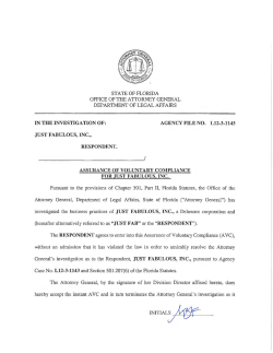 initials - Florida Attorney General